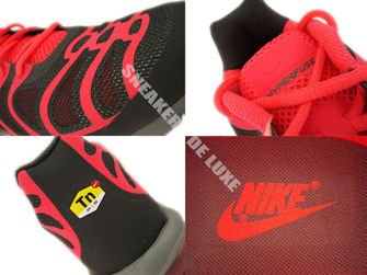 483553-006 Nike Air Max Plus TN 1.5 Hyperfuse Cool Grey/Black-Solar Red